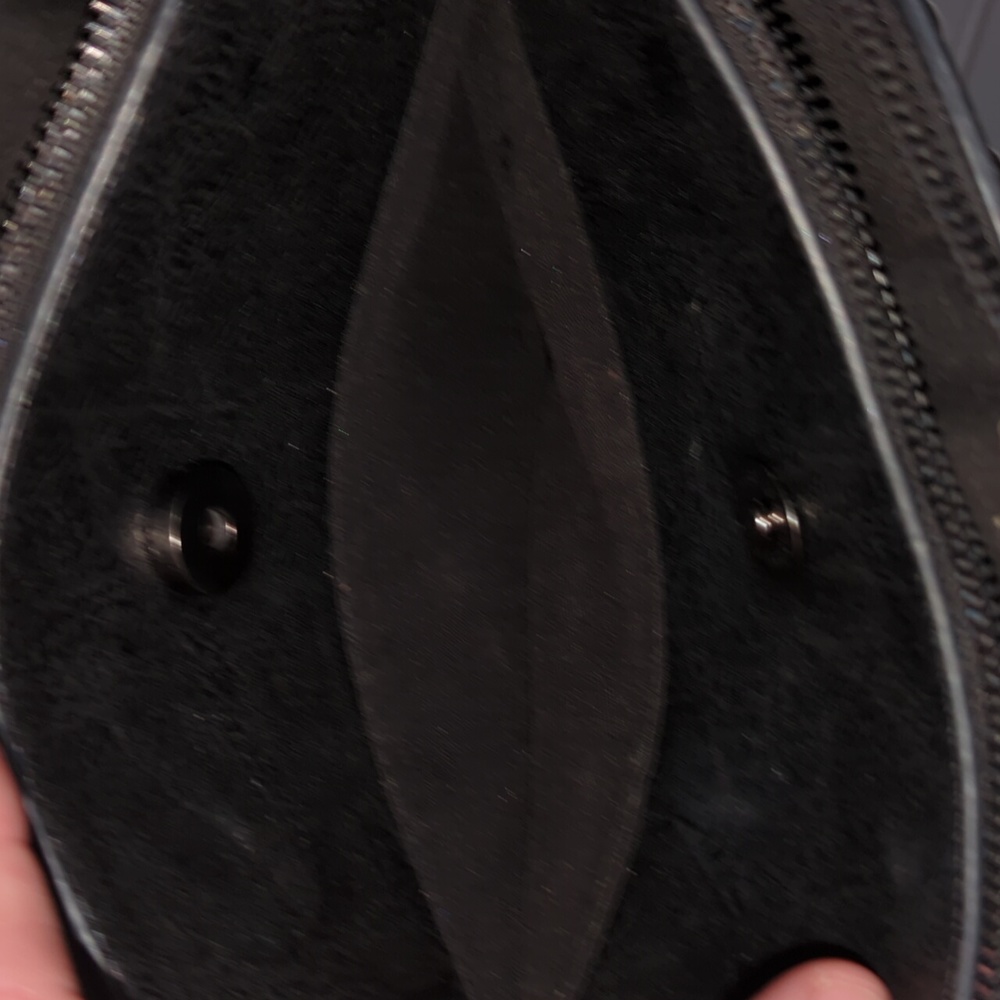 Like New Black Studded Purse Crossbody - Picture 5 of 8